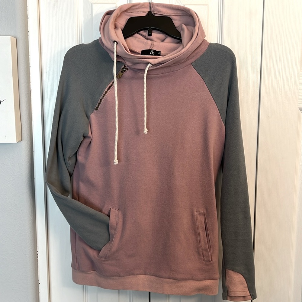2/$30 Ampersand Double hooded shirt